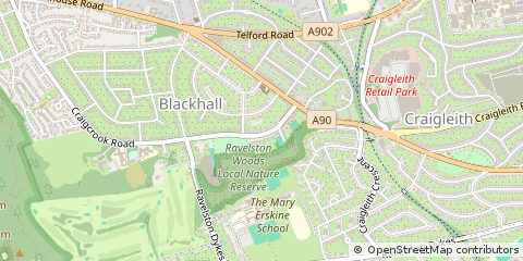 Map of Edinburgh