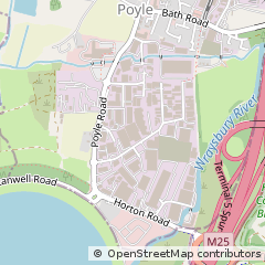 Map of Colnbrook, Berkshire