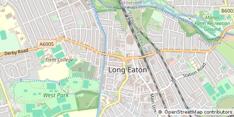 Map of Nottingham