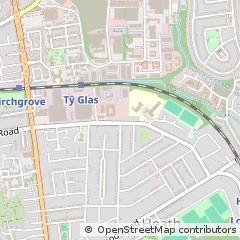 Map of Cardiff