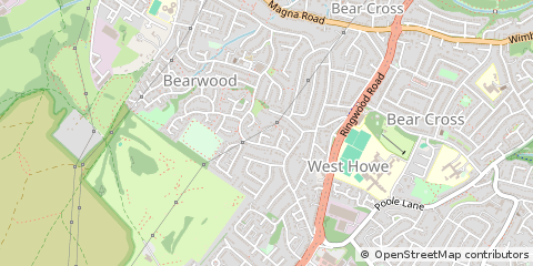 Map of Bournemouth