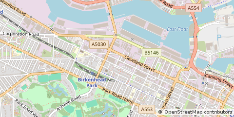 Map of Merseyside