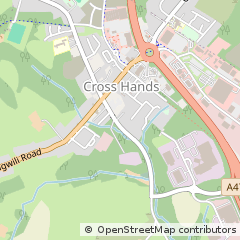 Map of Llanelli