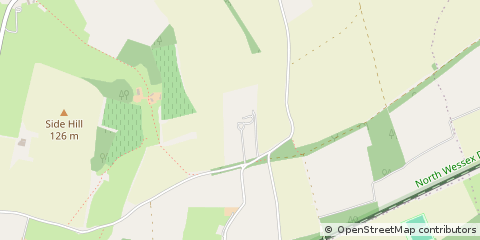 Map of Whitchurch, Hampshire
