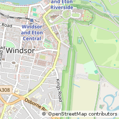 Map of Windsor, Berkshire