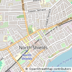 Map of Tyne & Wear, Tyne and Wear