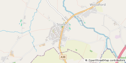 Map of Berkeley, Gloucestershire