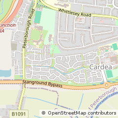 Map of Peterborough