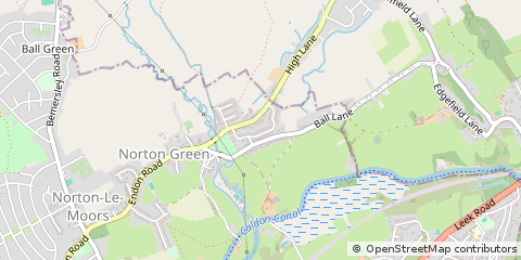 Map of Stoke-on-Trent