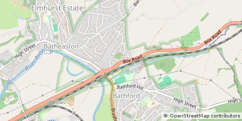 Map of Bath