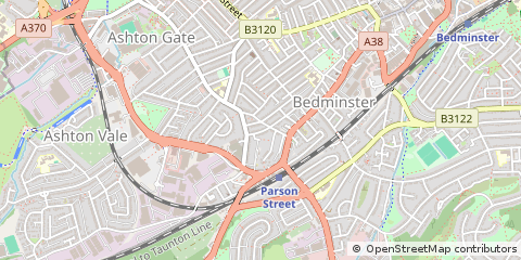 Map of Bristol
