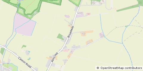 Map of Cambridge, Cambridgeshire