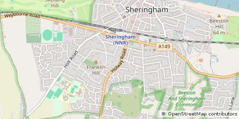 Map of Sheringham