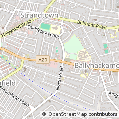 Map of Belfast