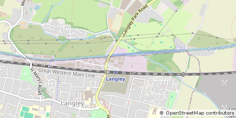 Map of Slough