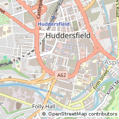 Map of Huddersfield
