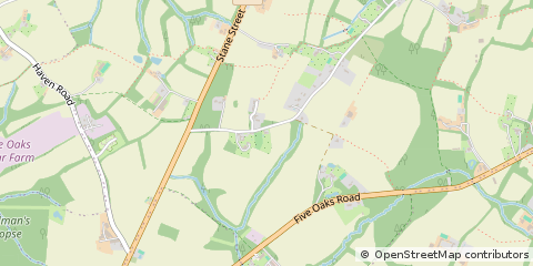 Map of Horsham