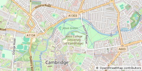 Map of Cambridge