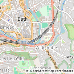 Map of Bath