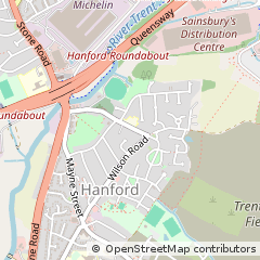 Map of Stoke-on-Trent