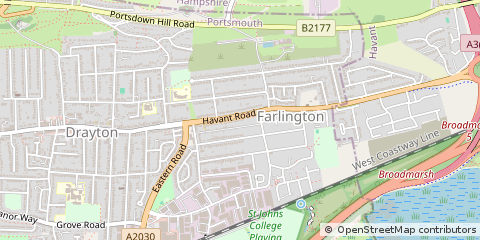 Map of Havant