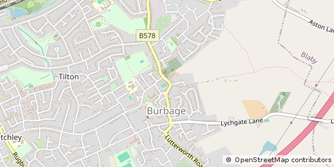 Map of Hinckley