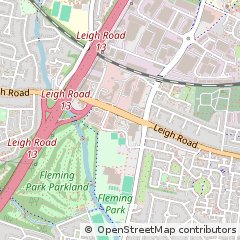 Map of Eastleigh, Hampshire
