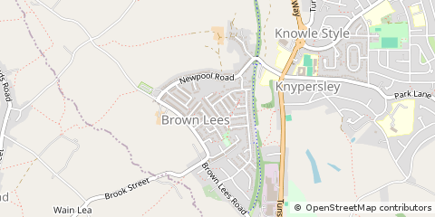 Map of Stoke-on-Trent