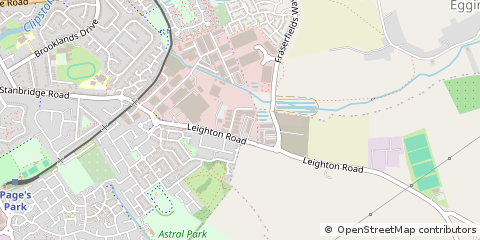 Map of Leighton Buzzard, Bedfordshire