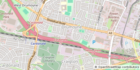 Map of 326 Drumoyne Road, Glasgow