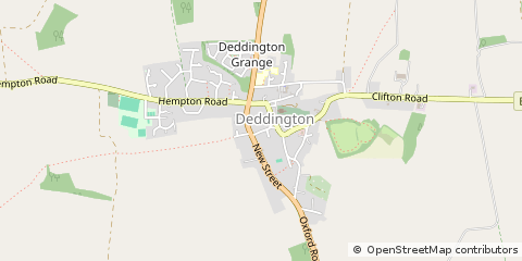 Map of Banbury