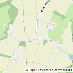 Map of White Colne, Essex
