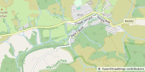 Map of Port Talbot