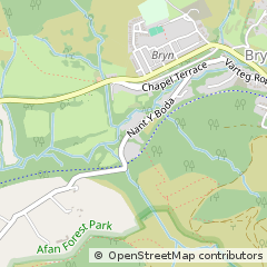 Map of Port Talbot