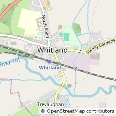 Map of Whitland, Carmarthenshire