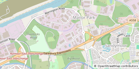 Map of Cheshire
