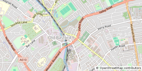 Map of Nottingham
