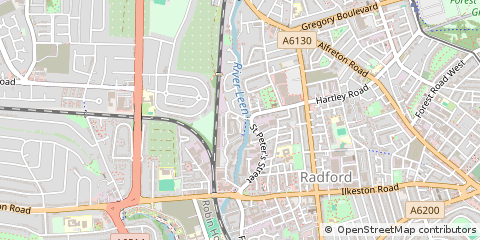 Map of Nottingham
