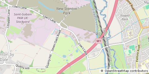Map of Ilkeston