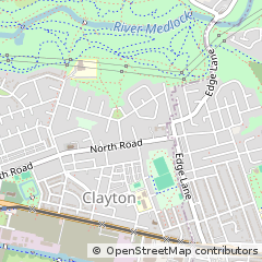 Map of Manchester