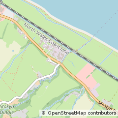 Map of Holywell, Flintshire