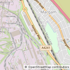 Map of Port Talbot
