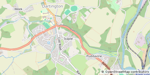Map of Totnes