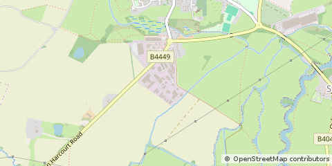 Map of Stanton Harcourt RD Eynsham, Witney