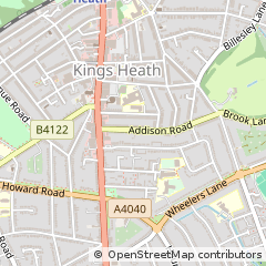 Map of Birmingham