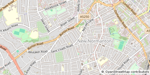 Map of Derby, Derbyshire