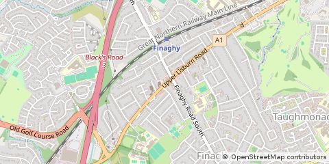 Map of Belfast