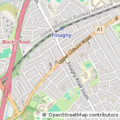 Map of Belfast