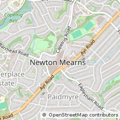 Map of Glasgow