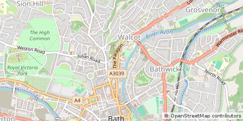 Map of Bath